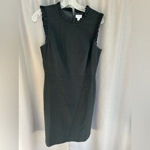 Jcrew Suiting dress in black size 8